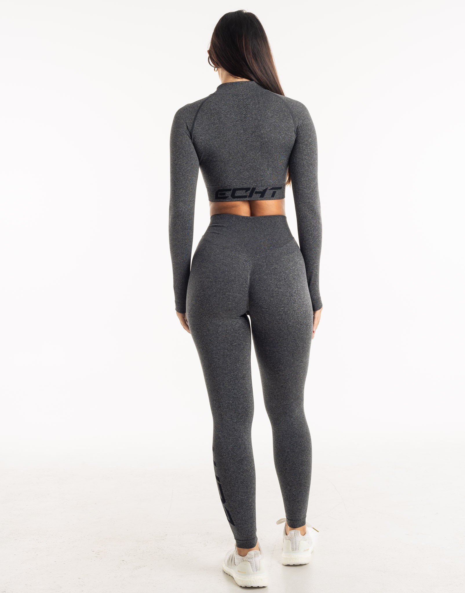 League Seamless Leggings - Charcoal