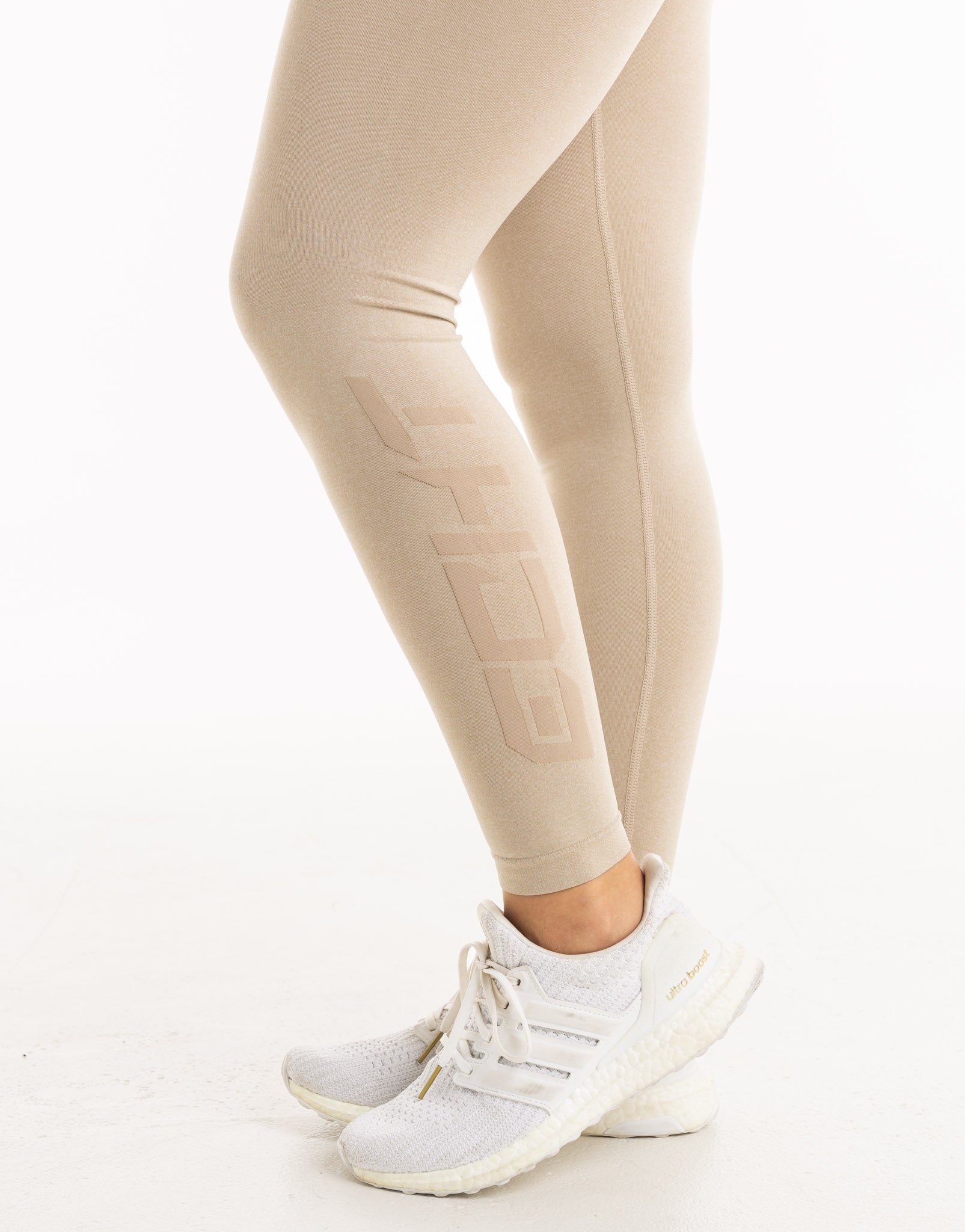 League Seamless Leggings - Taupe Grey