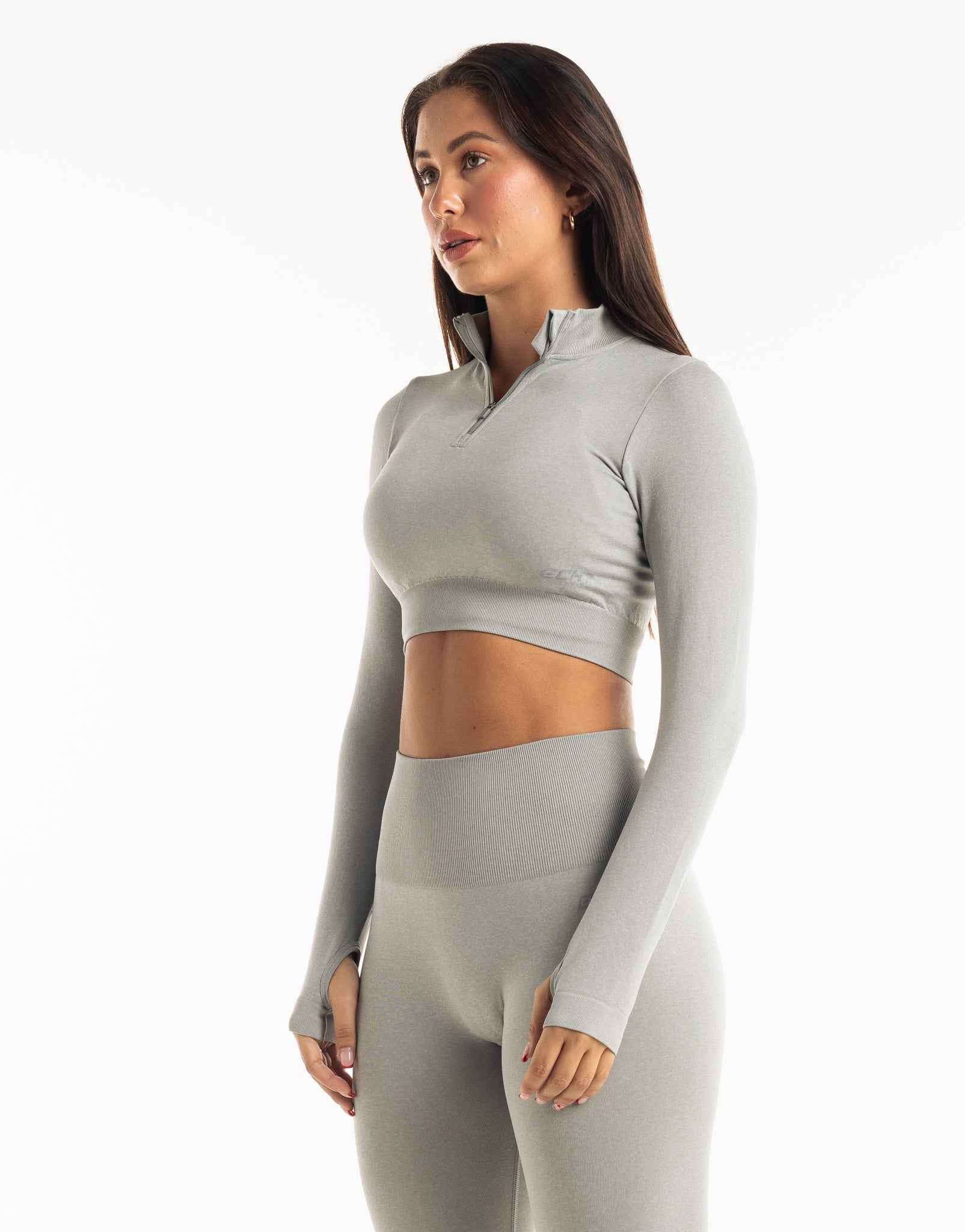 Supreme Seamless Long Sleeve - Ash Grey