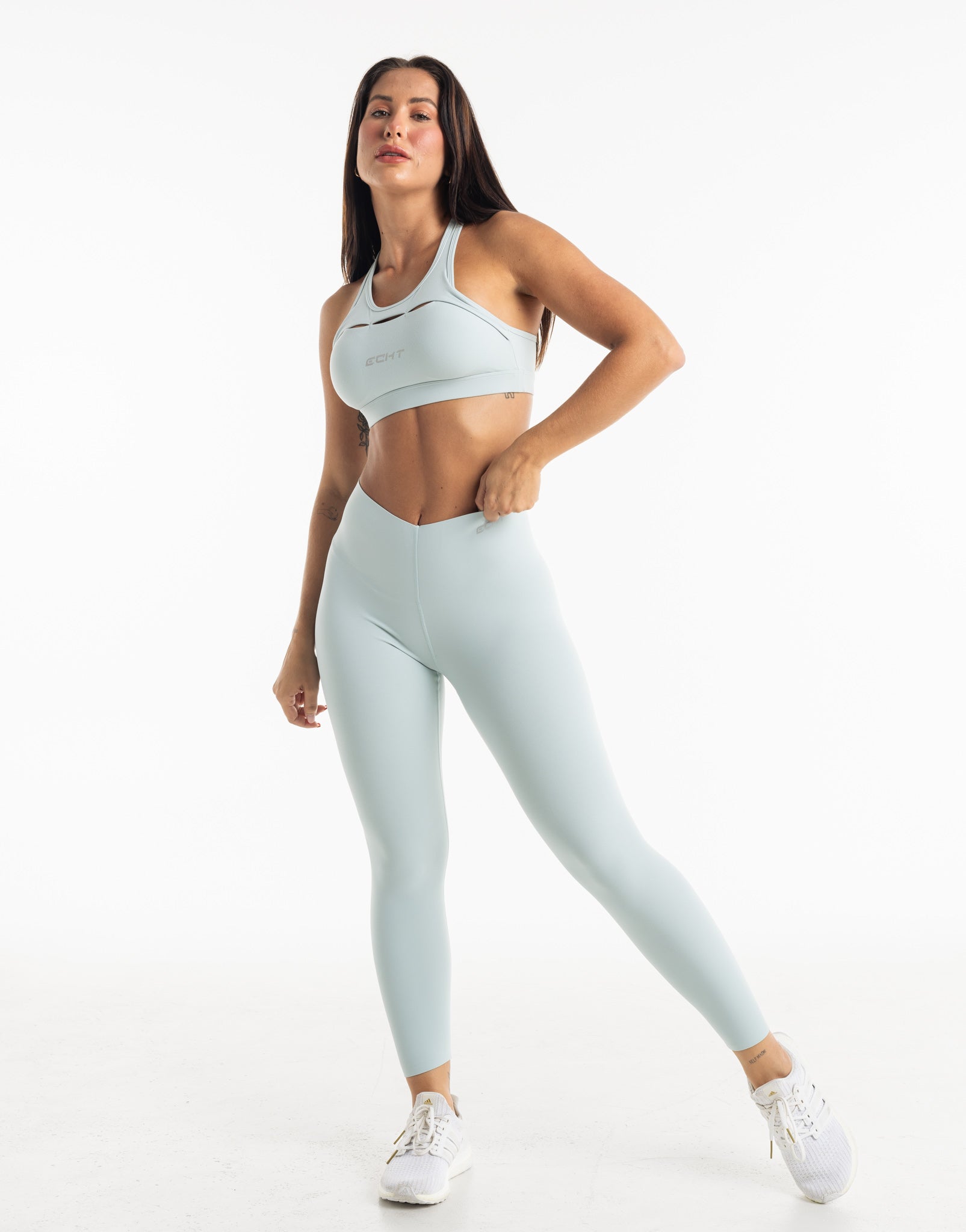 Range Seamless Leggings - Sea Blue