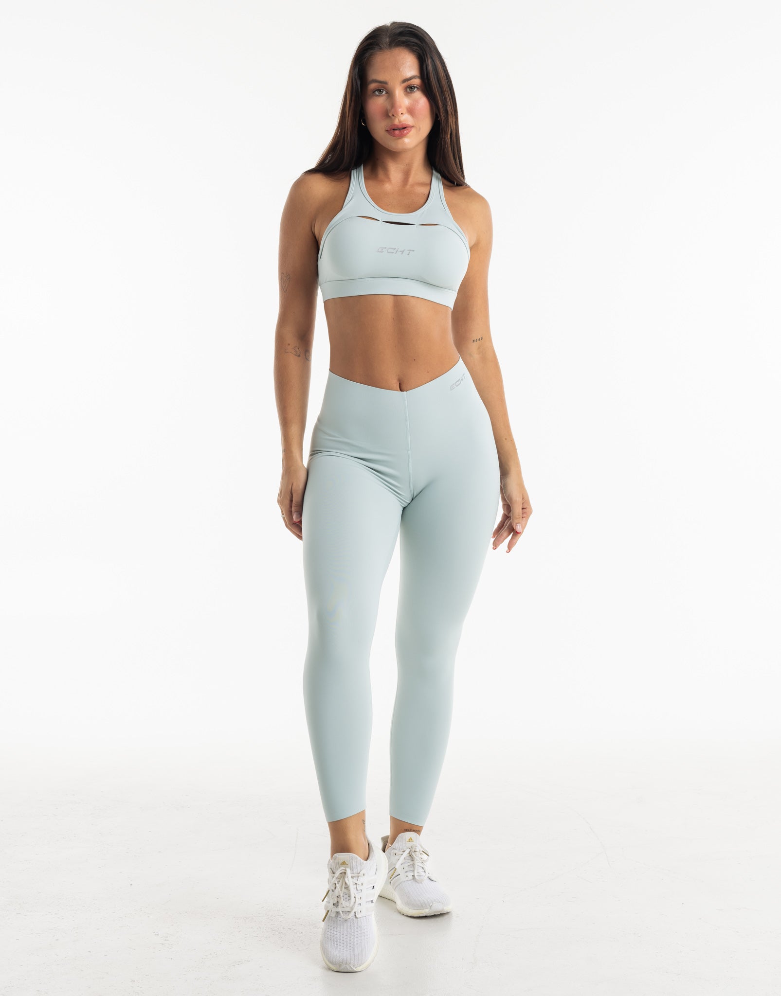 Range Seamless Leggings - Sea Blue