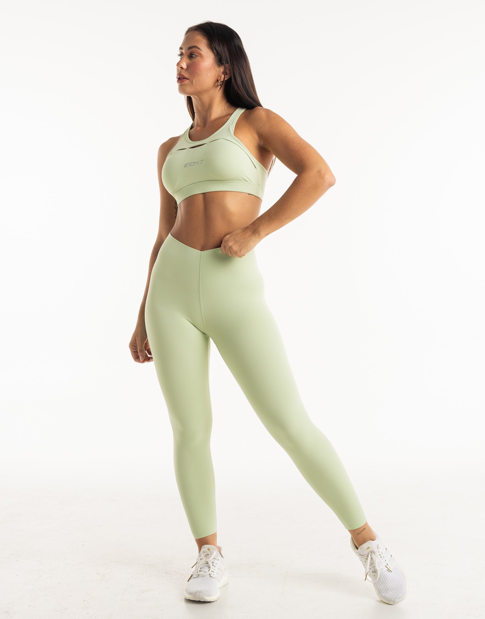 Range Seamless Leggings - Sage Green