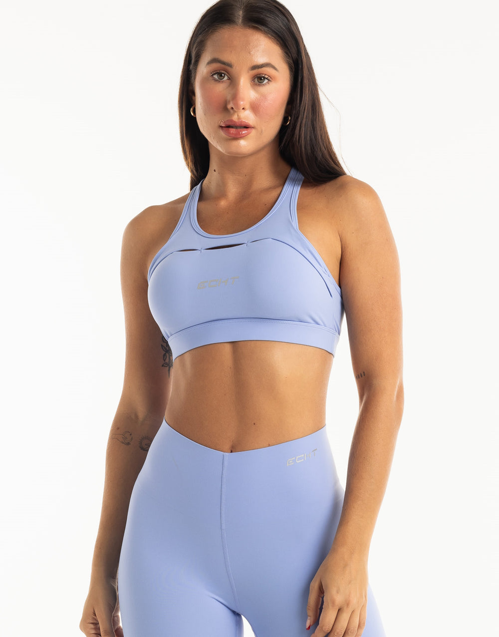 Range Sports Bra - Hydrangea Blue