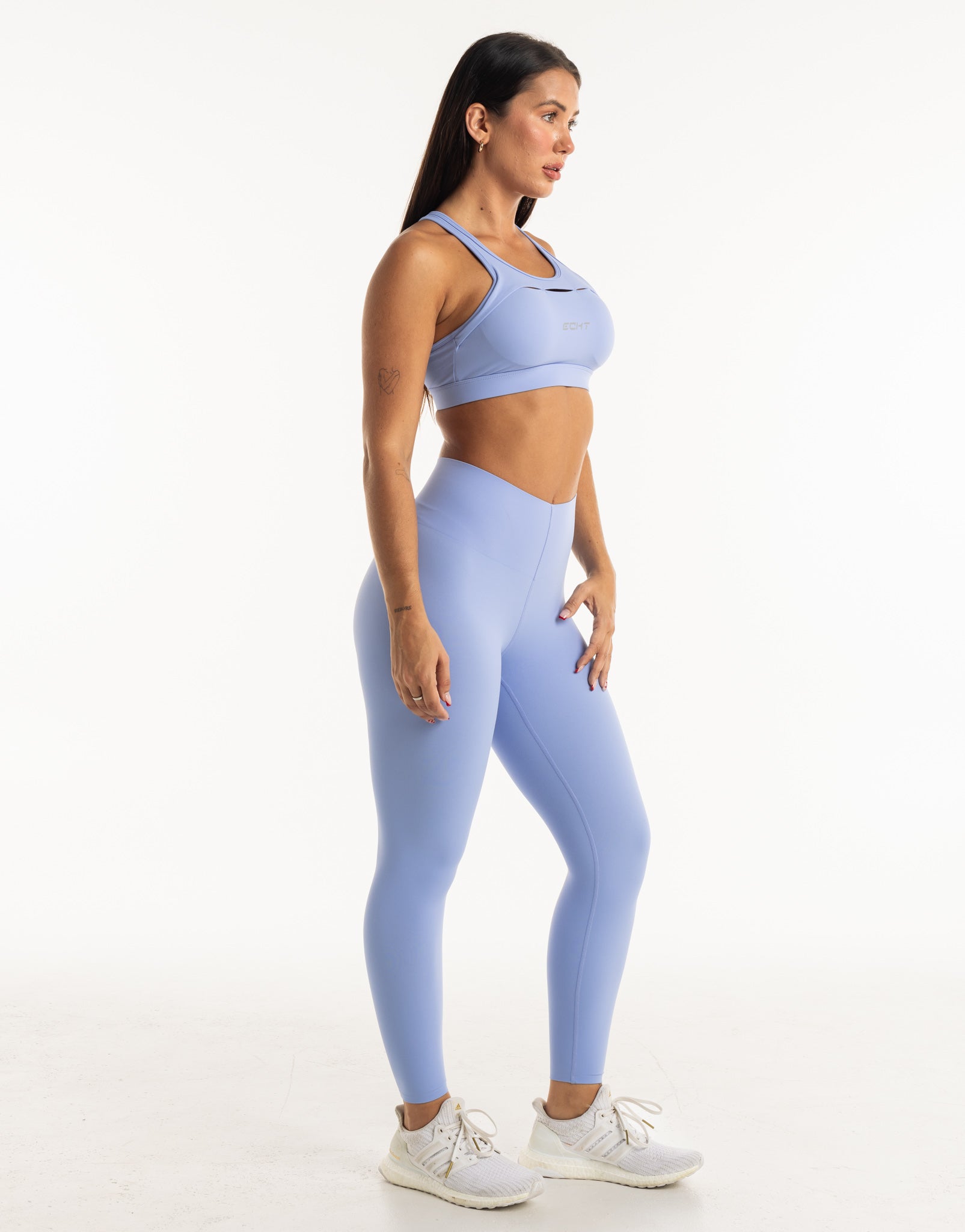 Range Seamless Leggings - Hydrangea Blue