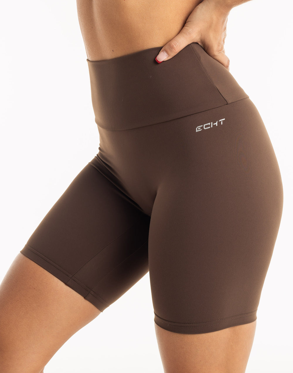 Echt Range Bike Shorts - Fudge Brown