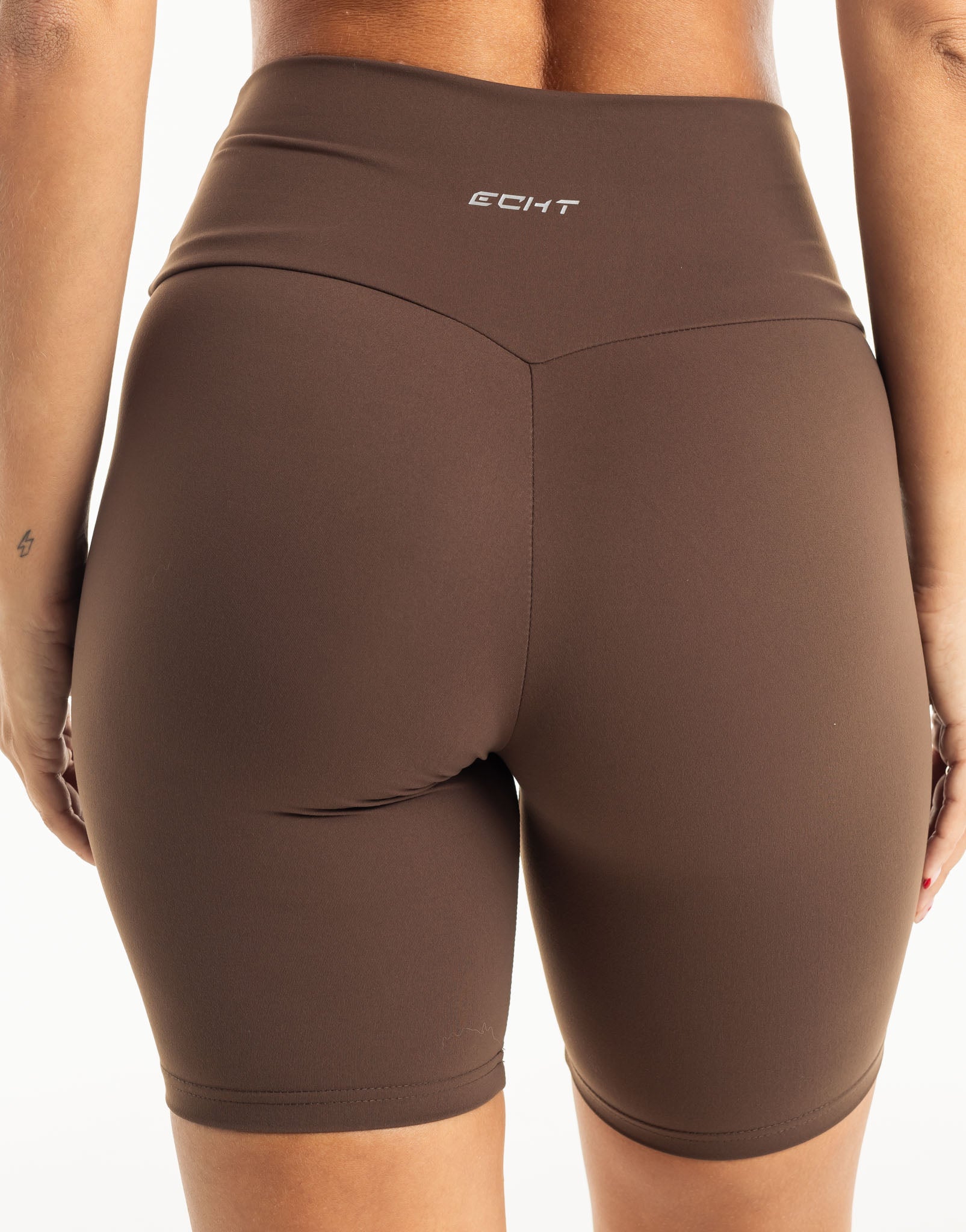 Echt Range Bike Shorts - Fudge Brown