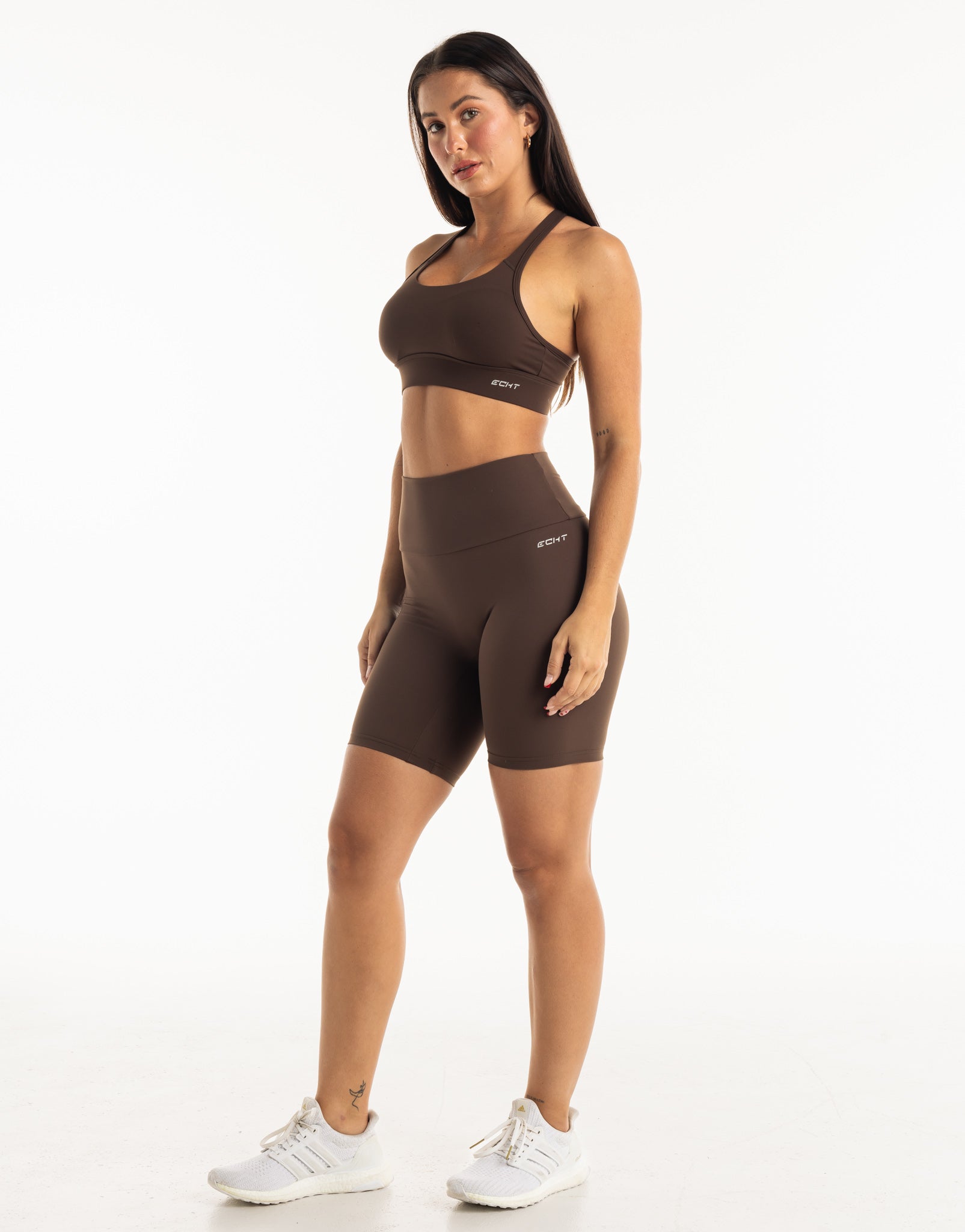 Echt Range Bike Shorts - Fudge Brown