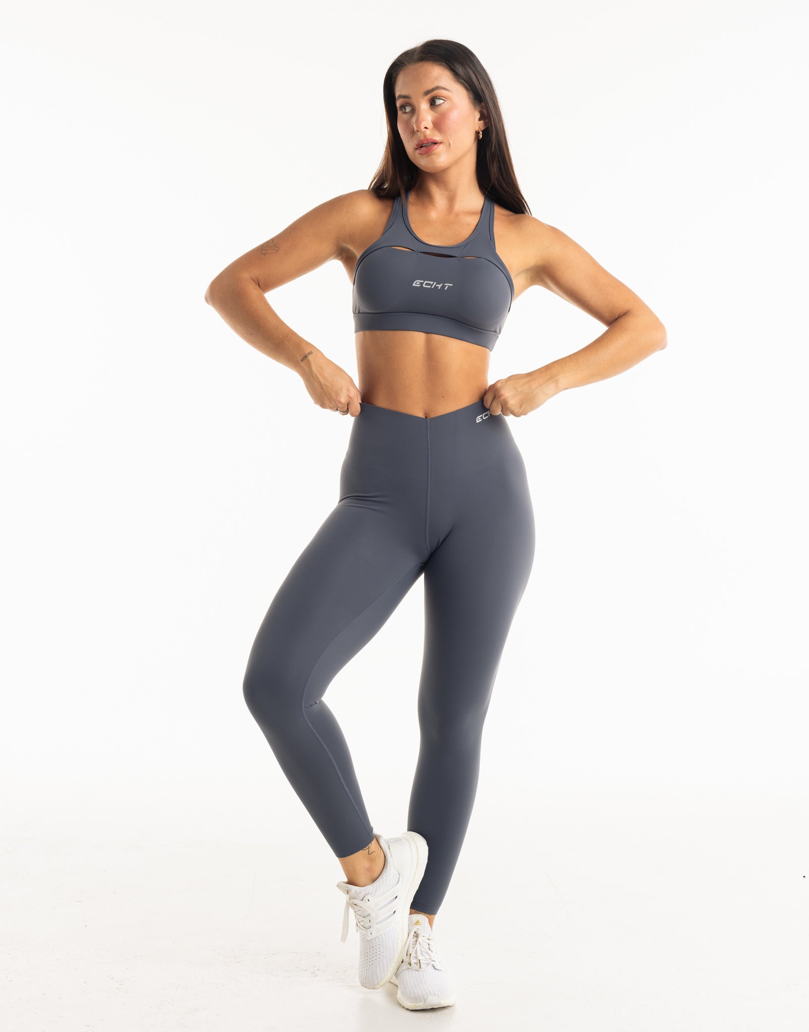 Range Seamless Leggings - Smoke Grey