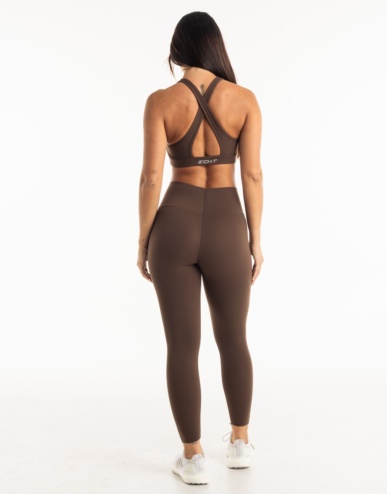 Range Sports Bra - Fudge Brown