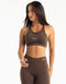 Range Sports Bra - Fudge Brown