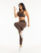 Range Seamless Leggings - Fudge Brown