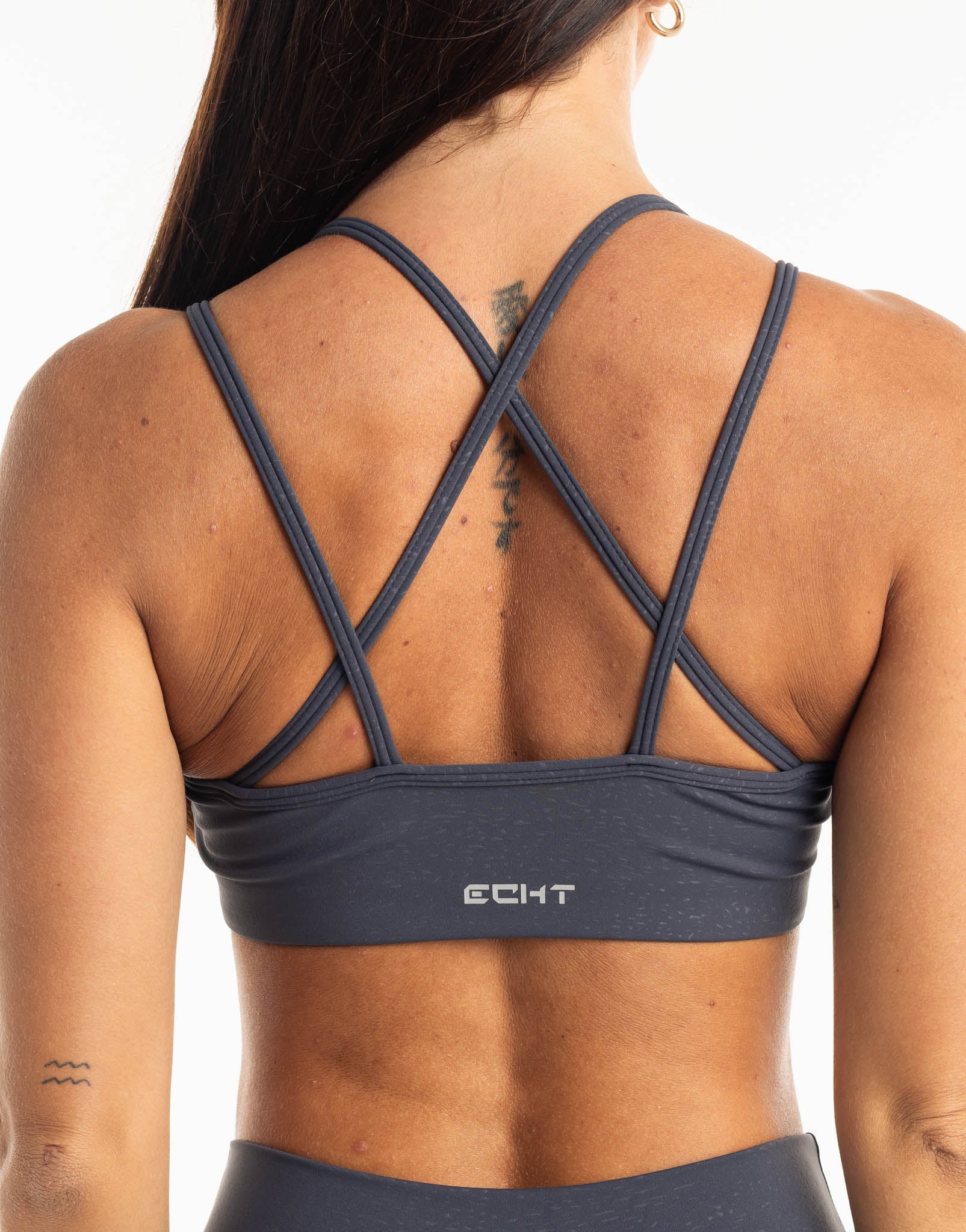 Storm Sports Bra - Smoke Grey