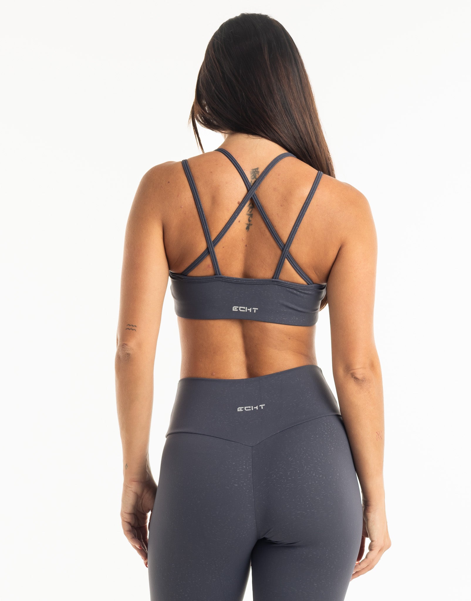 Storm Sports Bra - Smoke Grey