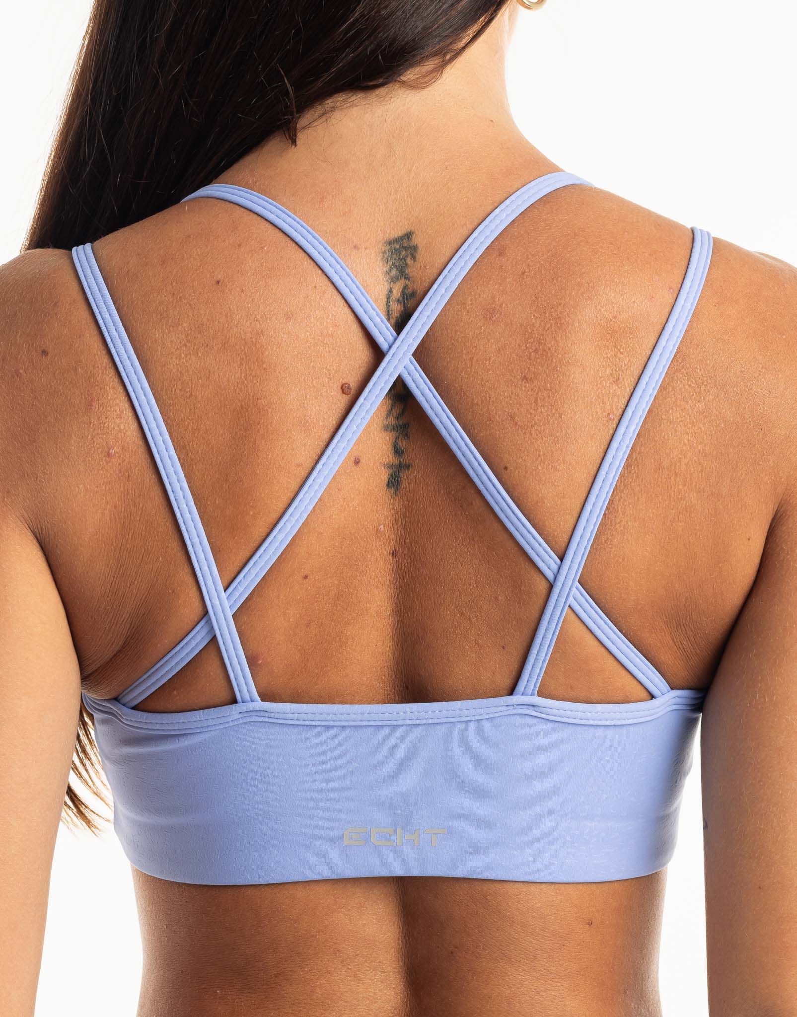 Storm Sports Bra - Hydrangea Blue