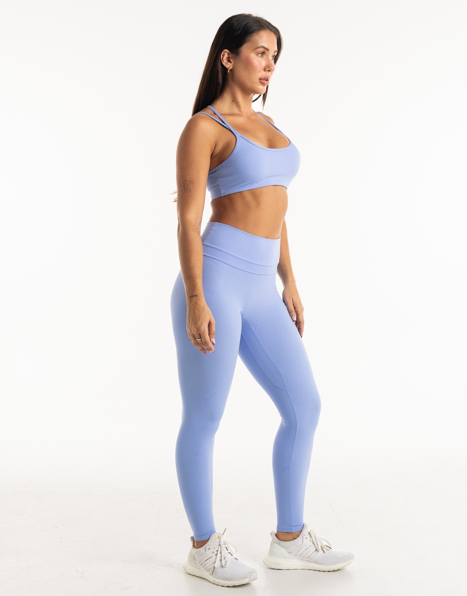 Storm Sports Bra - Hydrangea Blue