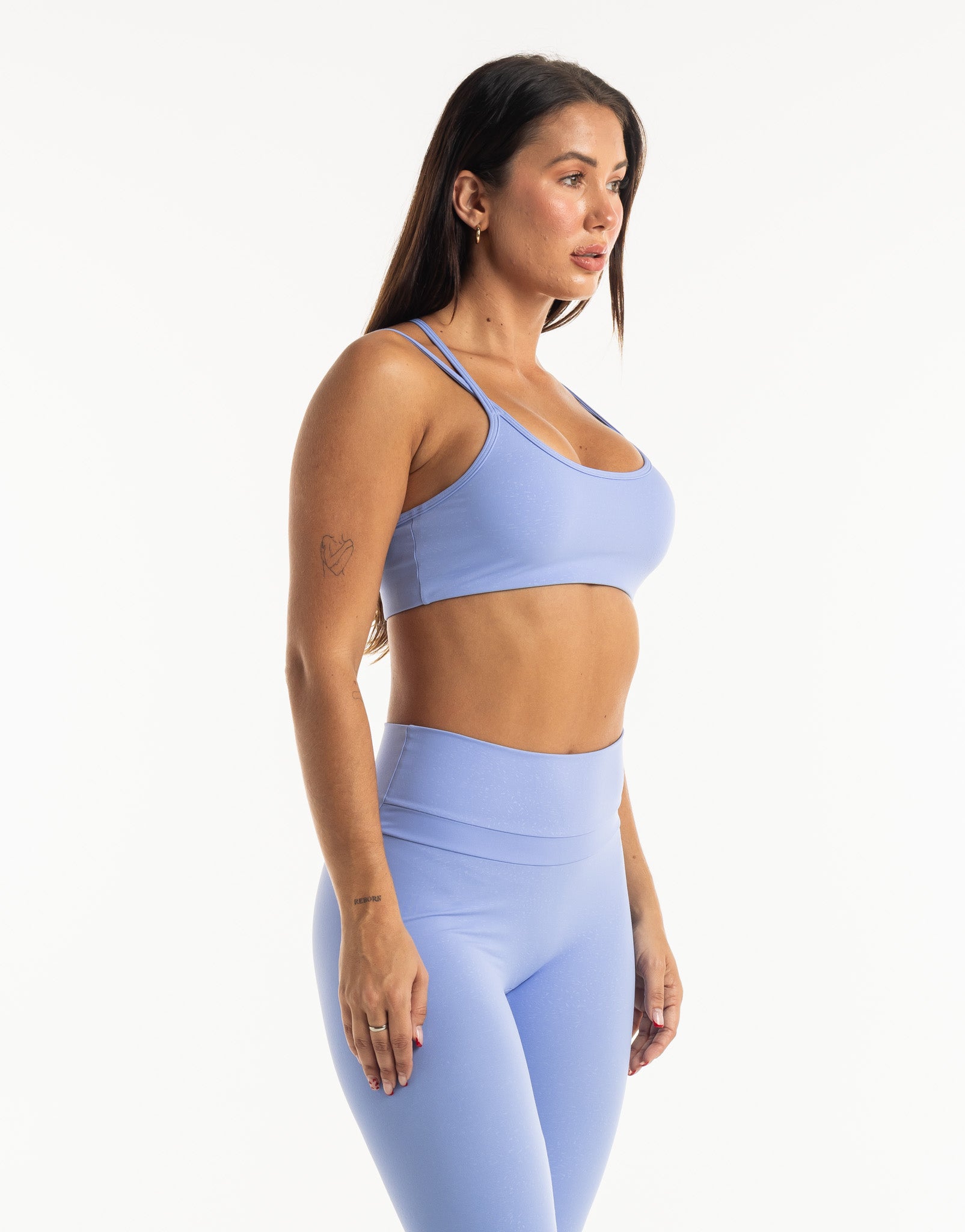 Storm Sports Bra - Hydrangea Blue