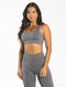 Arise Seamless Essential Sports Bra - Charcoal