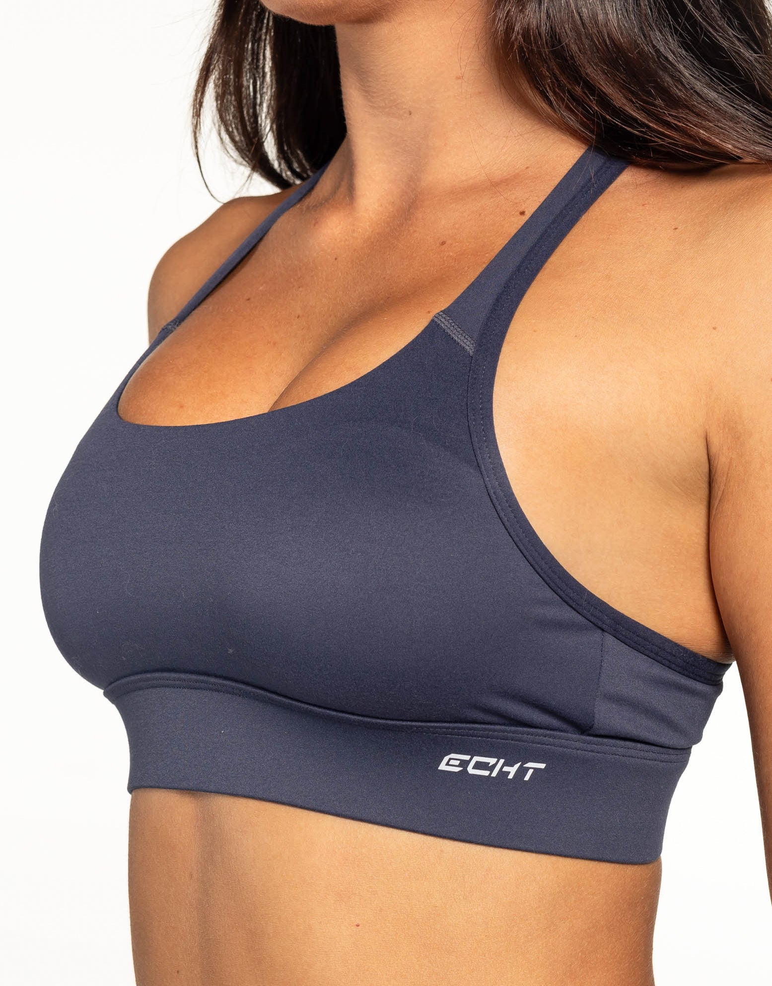 Essence Sports Bra - Smoke Grey