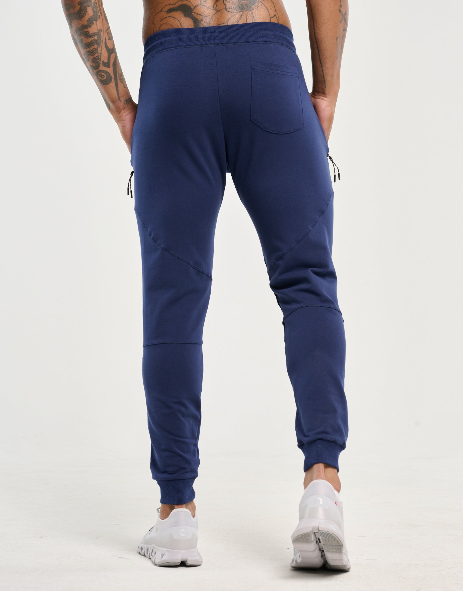 Echt Tapered Joggers - Dark Blue