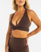 Relentless Sports Bra - Fudge Brown