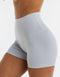 Echt Force Scrunch Shorts - Micro Grey