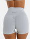 Echt Force Scrunch Shorts - Micro Grey