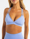 Core Layer Sports Bra - Hydrangea Blue