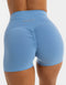 Echt Force Scrunch Shorts - Process Blue