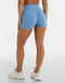 Echt Force Scrunch Shorts - Process Blue