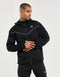 Echt Tech Zip-Up Hoodie - Black