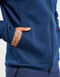 Echt Tech Zip-Up Hoodie - Dark Blue