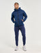 Echt Tech Zip-Up Hoodie - Dark Blue