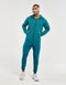 Echt Tech Zip-Up Hoodie - Teal