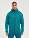 Echt Tech Zip-Up Hoodie - Teal