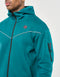 Echt Tech Zip-Up Hoodie - Teal