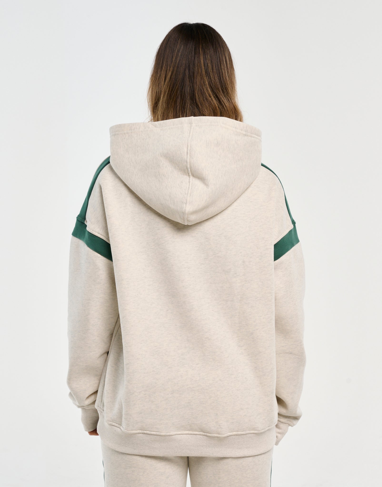 Top Marks Hoodie - Heather Grey (Green)