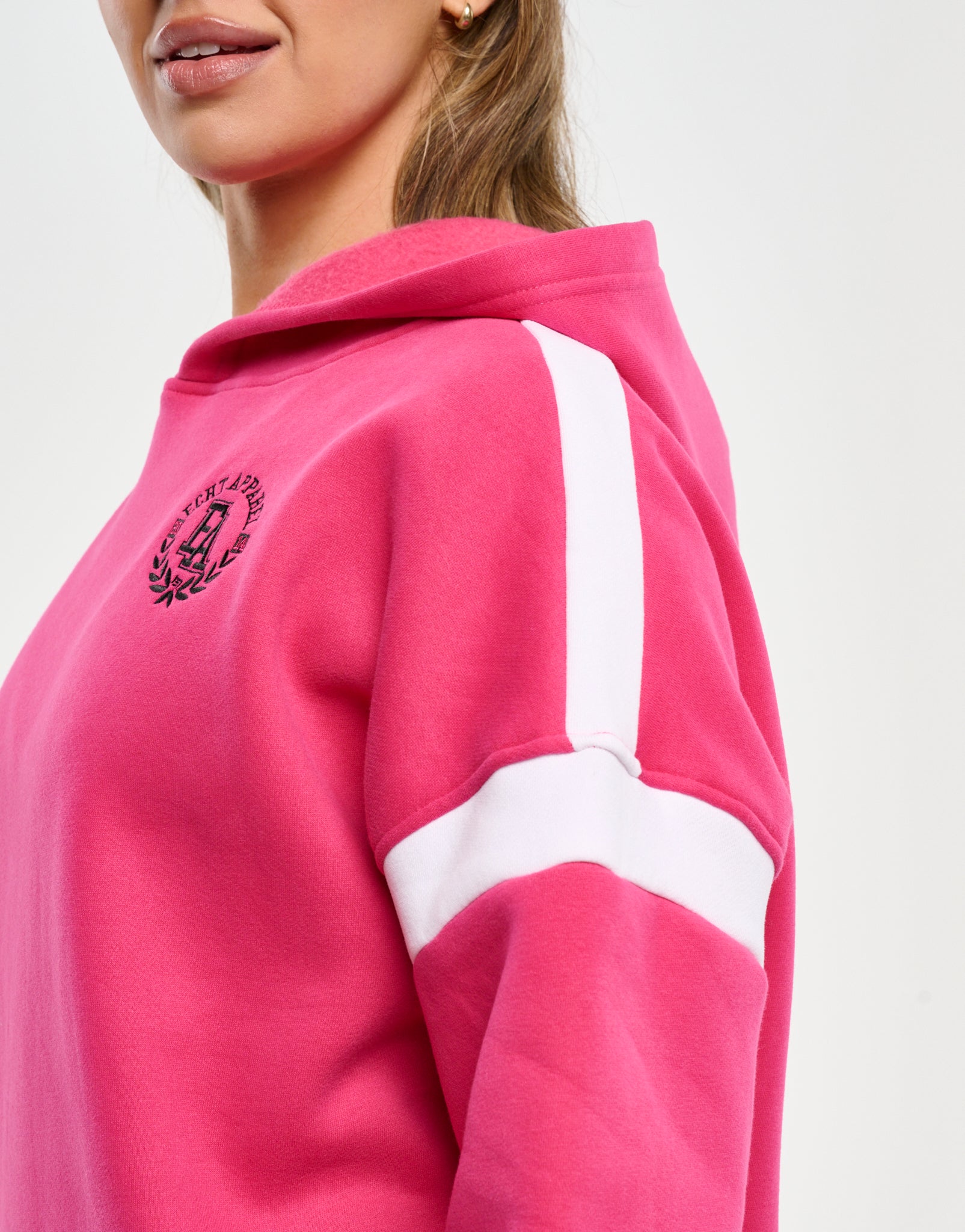 Top Marks Hoodie - Bright Pink