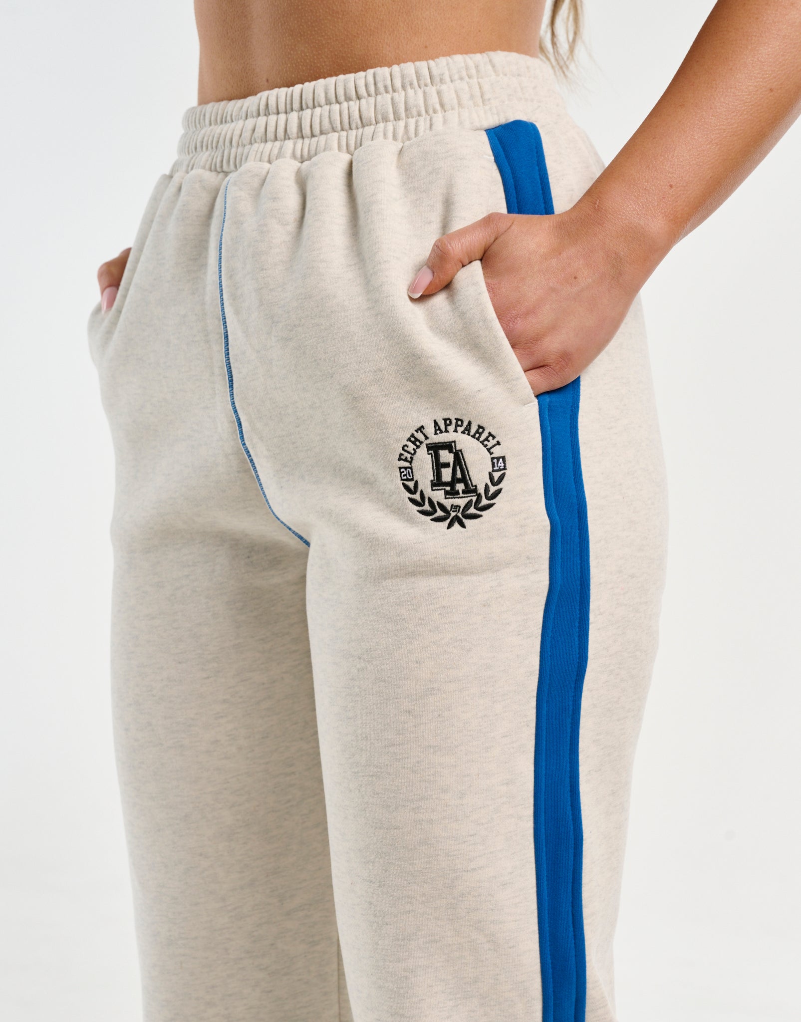 Top Marks Sweatpants - Heather Grey (Blue)