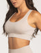 Arise Seamless Essential Sports Bra - Biscuit