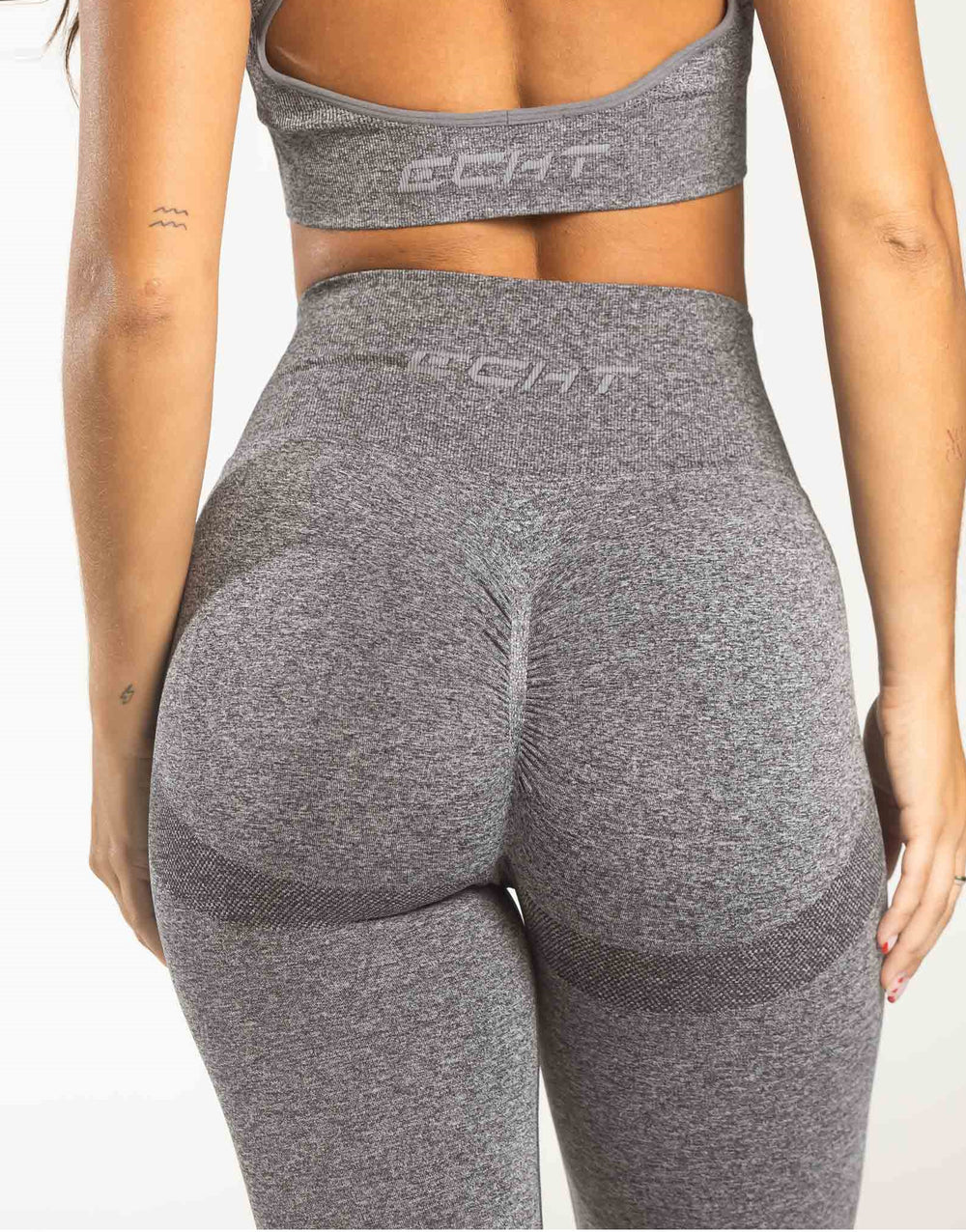 Arise Seamless Essential Leggings - Charcoal