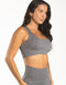 Arise Seamless Essential Sports Bra - Charcoal