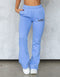 Team Echt Flare Sweatpants - Hydrangea Blue