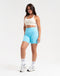 Ascend Pocket Shorts 6" - Baby Blue