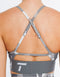 Hyper Camo Sports Bra - Stealth Grey