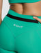 Crossover Shorts - Emerald Green