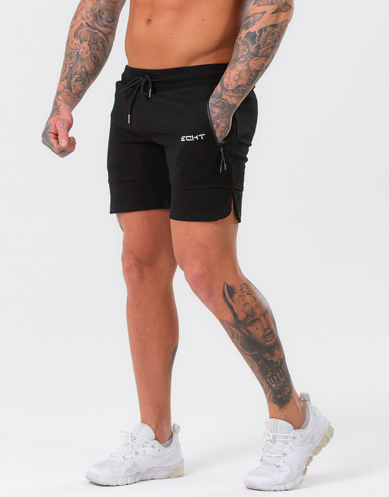 Echt Force Knit Shorts - Black