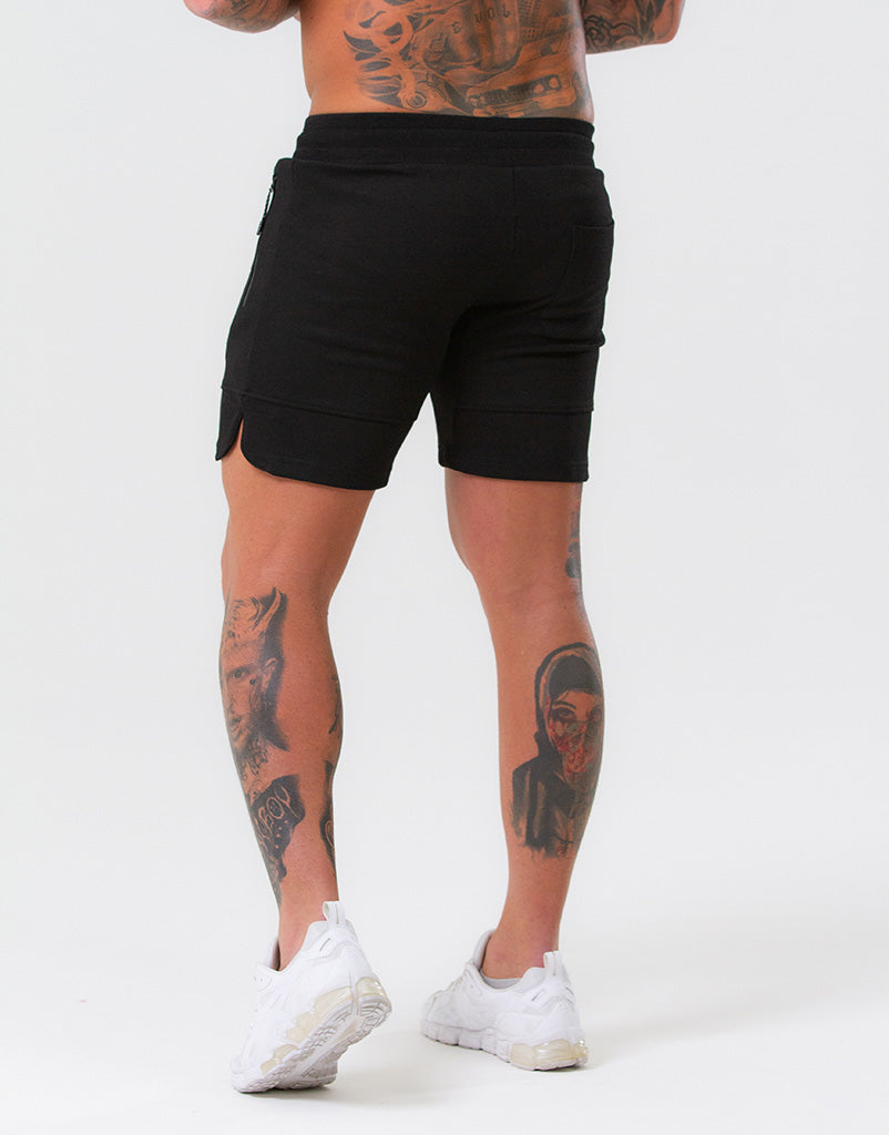 Echt Force Knit Shorts - Black