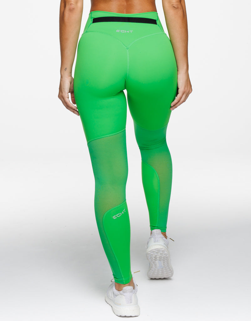 Crossover Leggings - Green