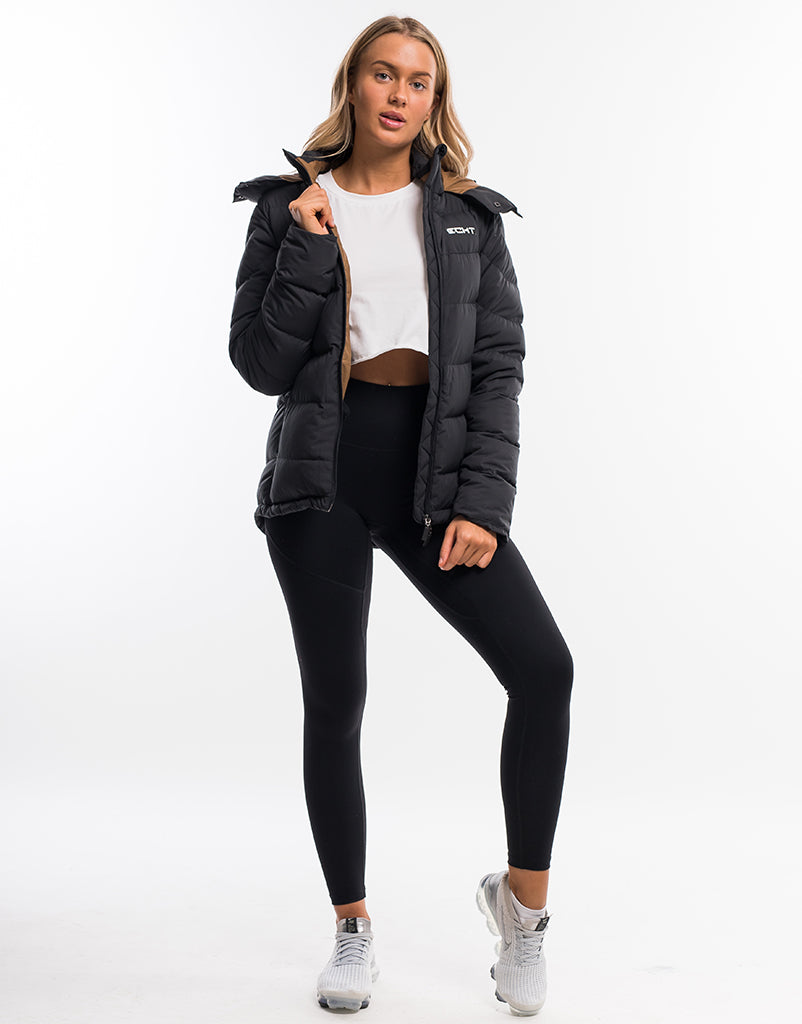 Ladies Essentia Puffer Jacket - Black