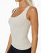 Ribbed Tank - Oatmeal